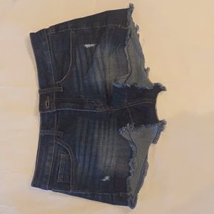 Shortie Jean Shorts